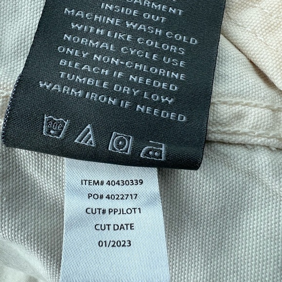 Torrid Canvas Raglan Chore Minimalist Lightweight Jacket - Picture 8 of 8